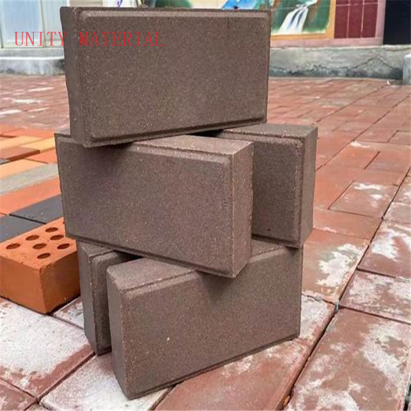 Paving Square Clay Brick for Outdoor Project Square Sidewalk Street Guiding Blind Road Sintered Paver Garden Floor Wall Building Cladding