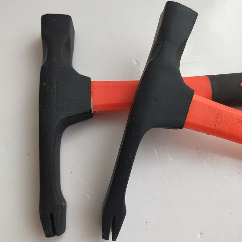 Multi-Functional Plastic-Coated Handle Hardware Hand Tools Shaping Nail Iron Hammer