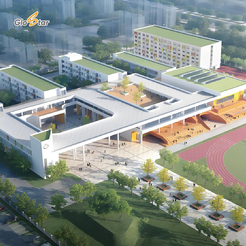 Light Steel Structure Workshop Warehouse Fast Installation for Export