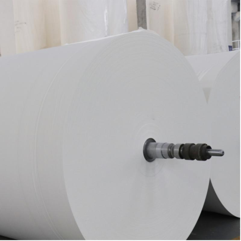 Wholesale Bamboo Pulp Bleached White Mother Reel Jumbo Roll