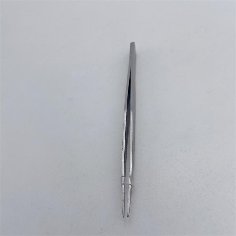 Straight Tip Tweezers for Eyelash Extension with Sanding Finish for Brazil Market