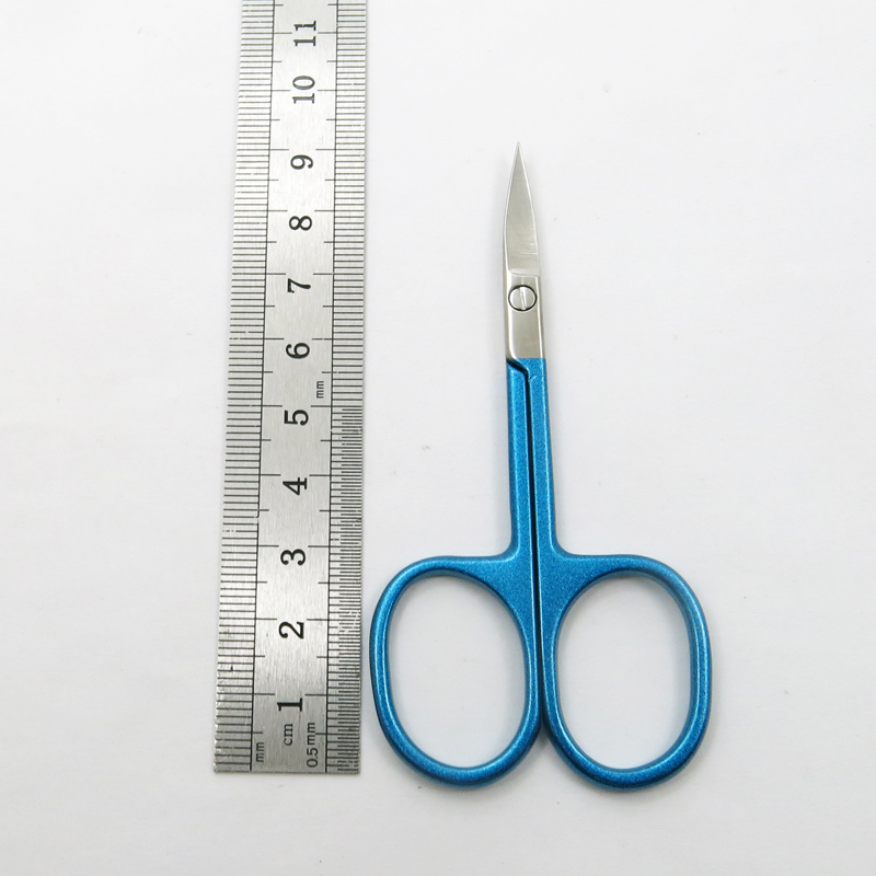 High Quality Beauty Scissors with Stainless Steel for Eyebrow Hair Trimming Beauty Makeup Scissors