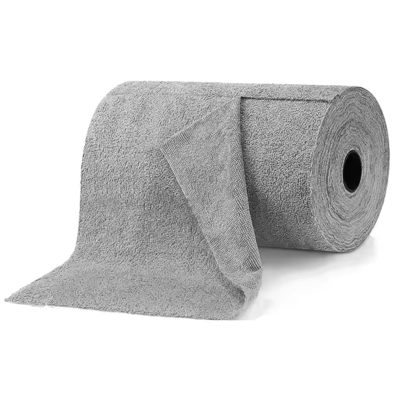 Premium Microfiber Cleaning Cloth Roll for Smudge-Free Surfaces
