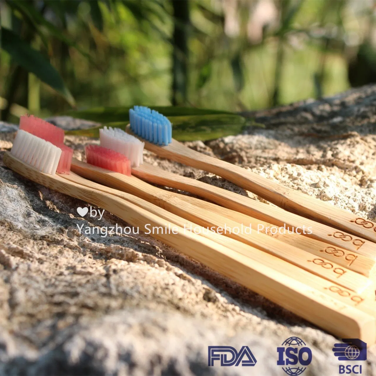 professional Manufacture Nylon Carbon Biodegradable Bamboo Toothbrush
