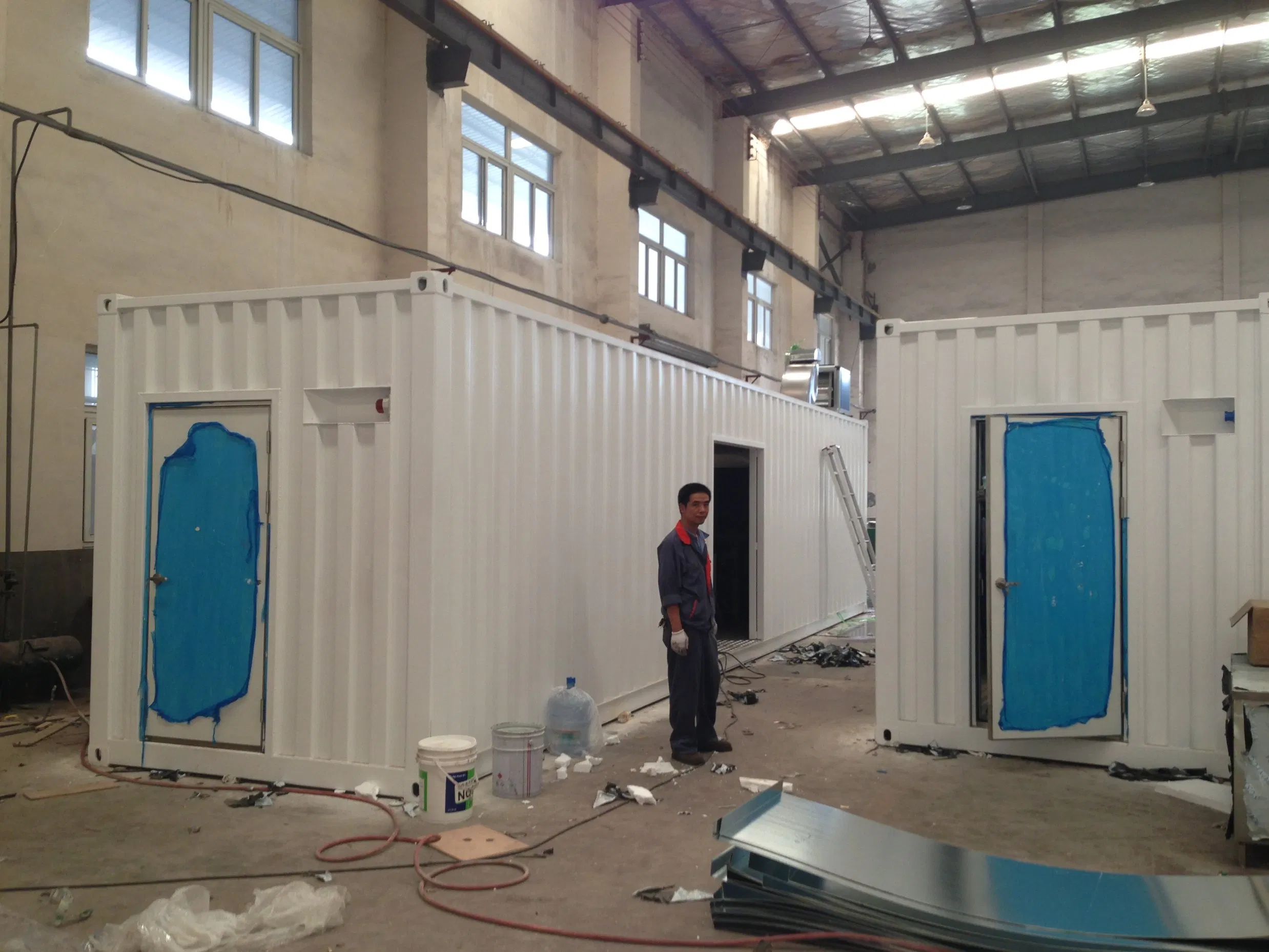 2022 Large Space 40kw 200kw 640kw for 192sets Server Overclock with Free Water Tower Immersion Liquid Cooling Container