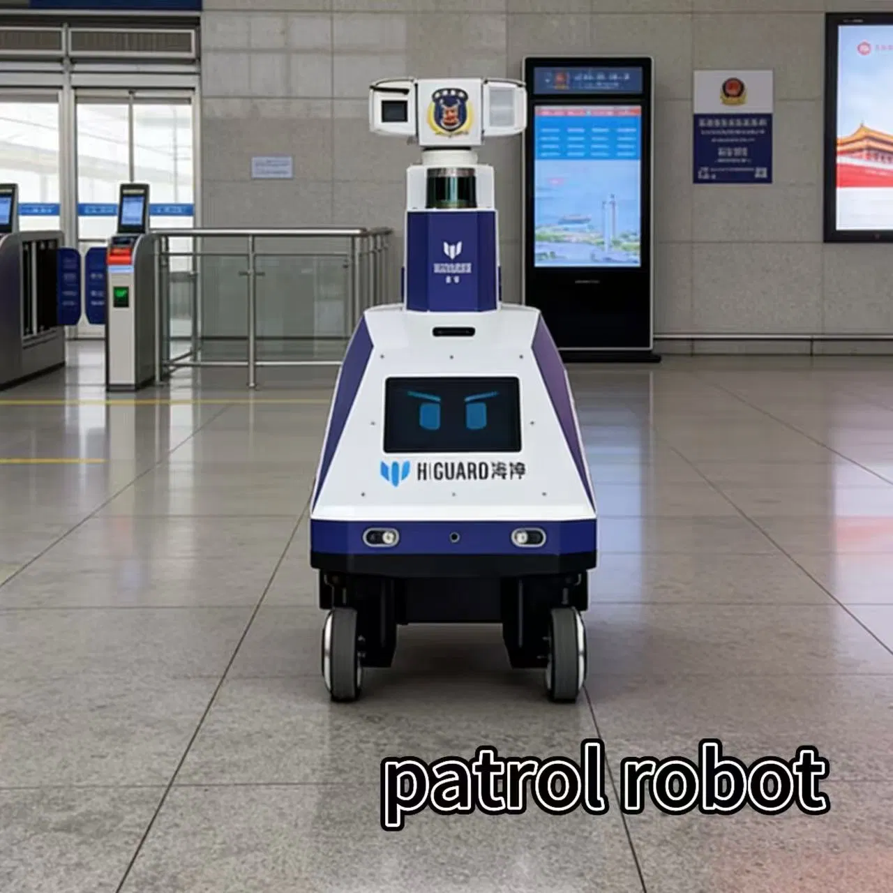 Intelligent Safety Vanguard Unmanned Patrol Robot
