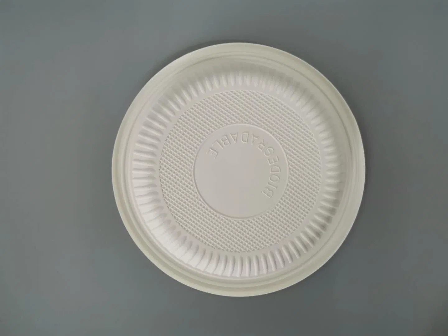 Disposable Biodegradable Bio-Based Corn Starch Plate Party Dinner Food Dishes