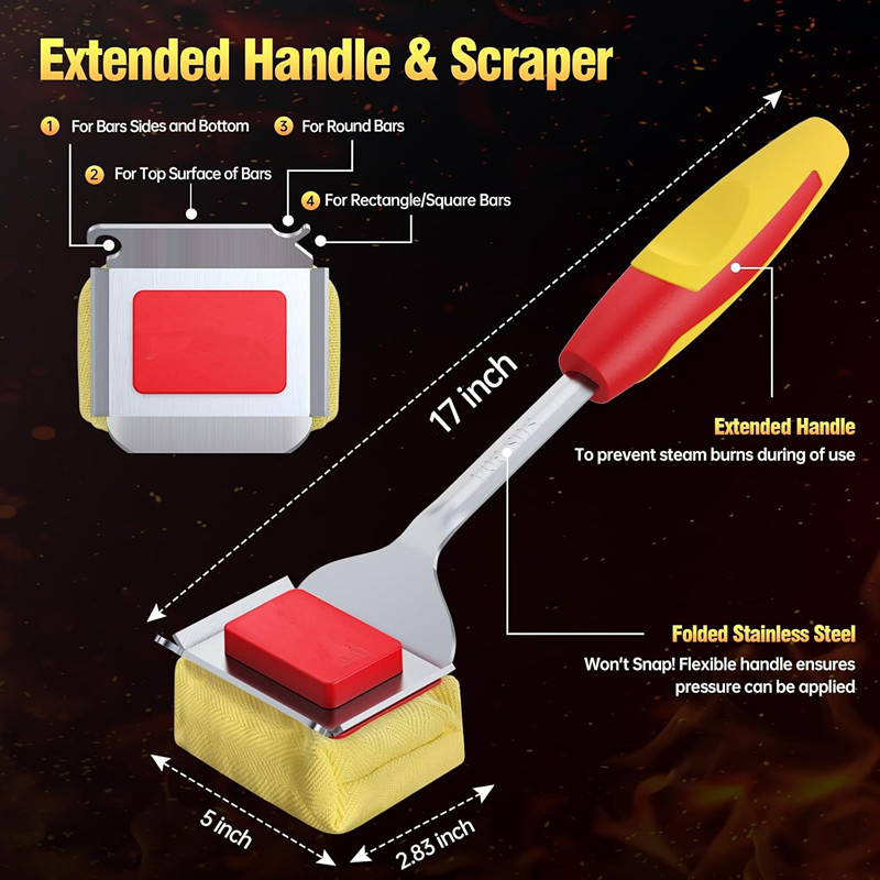 2025 New Style Cheapest High Quality Factory Directly Barbecue Cleaning Grill Brush