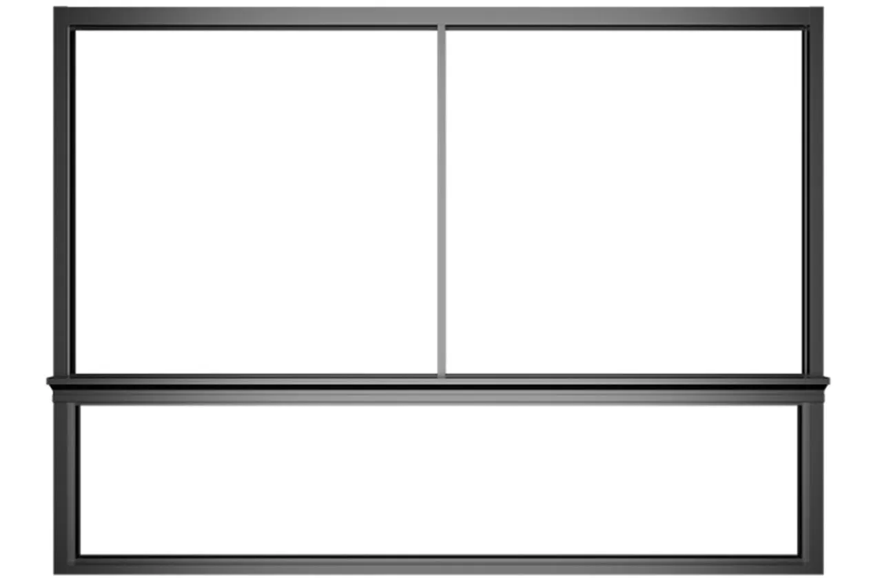 Modern Customdouble Glazed Toughened Glass for Insulation Rain Wind Resistance Aluminium Casement Window