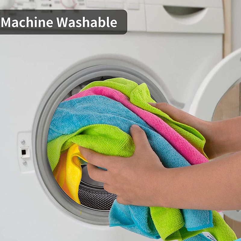 Factory Directly Wholesale Promotion Microfiber Towel Carwash Kitchen Cleaning Dishcloth 250GSM 280GSM
