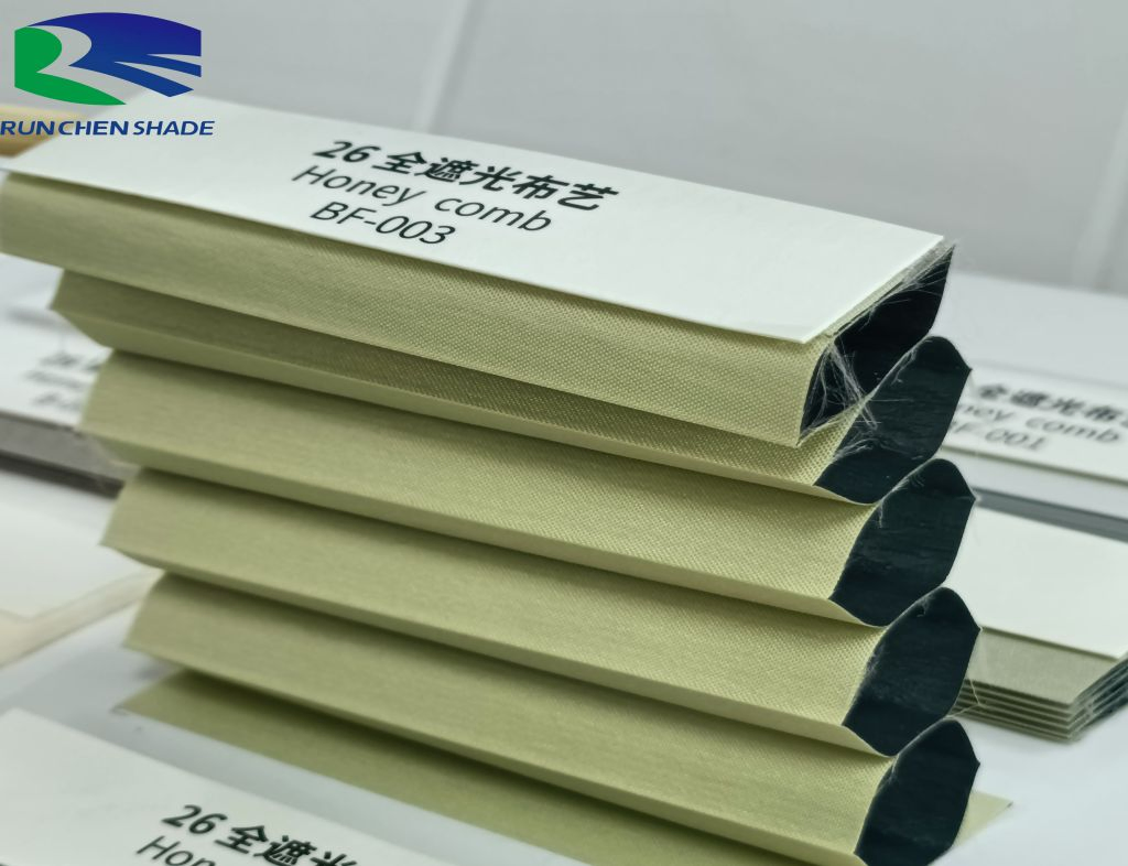Multiple Sizes and Colors of Honeycomb Curtain Fabrics for a Variety of Choices