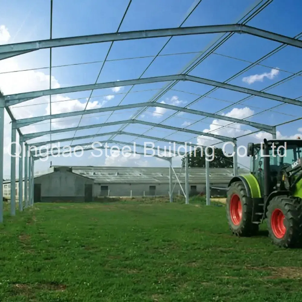 Prefabricated Steel Structure Ub Web Truss Frame Shed Building for Australia