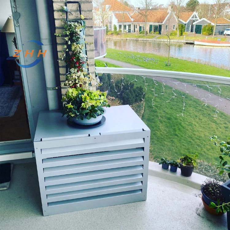 Outdoor Air Conditioning and Heat Pump Cover for Patio or Garden Space