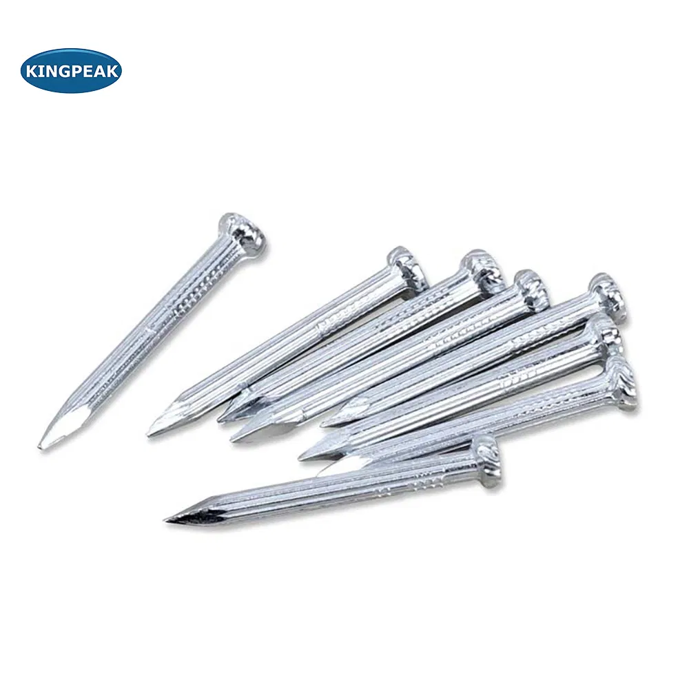 Galvanized Steel Smooth Shank Concrete Nails for Cement Wall