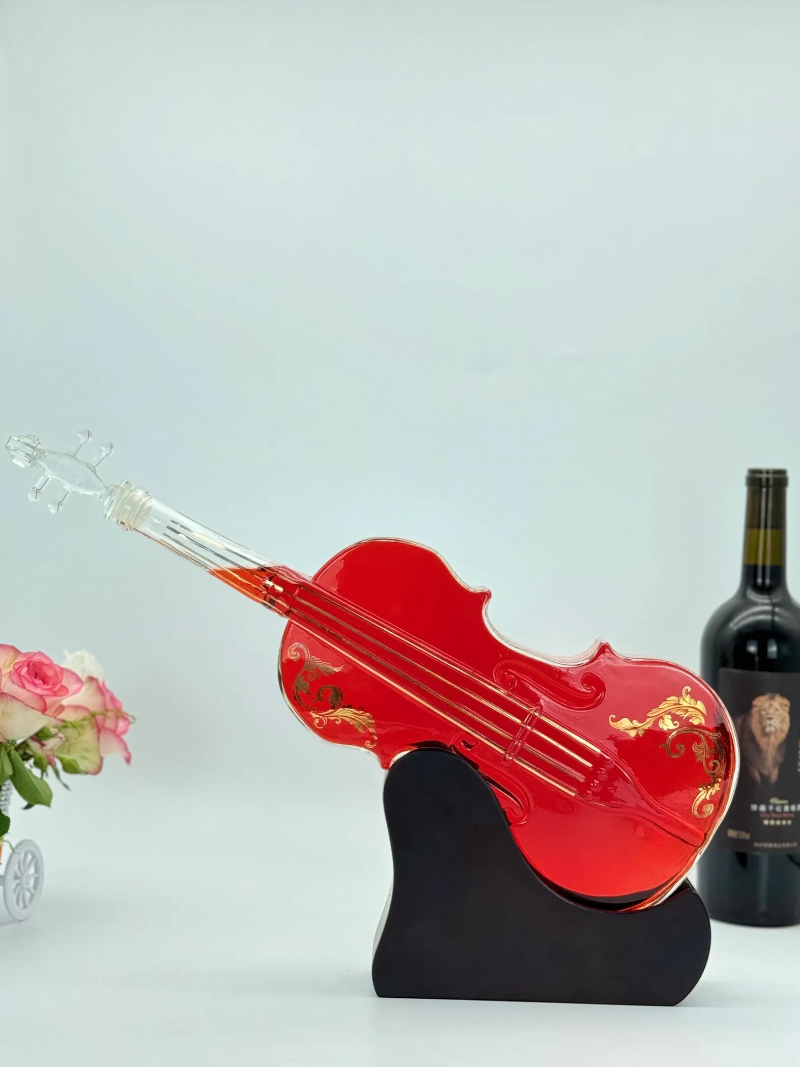 Newauto Premium Glass Decanter for Wine and Whisky