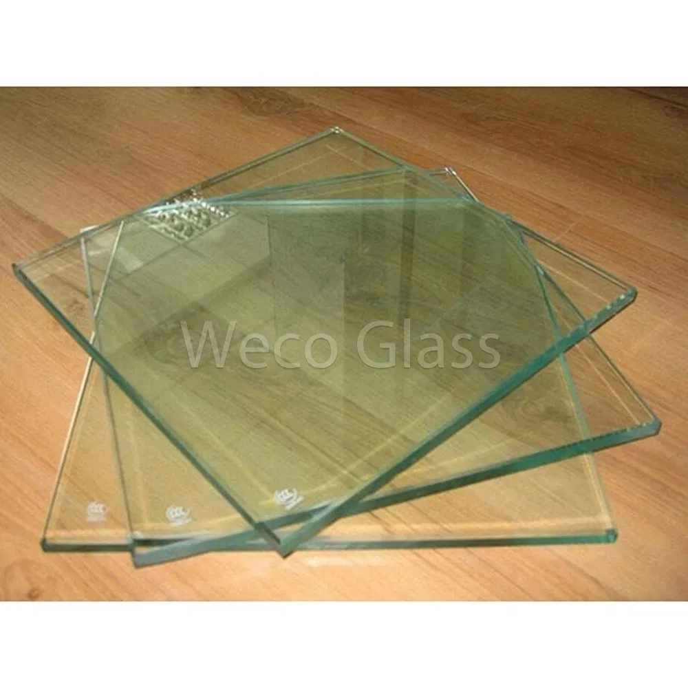 Impact-Resistant 3-19mm Thickness Toughened Tempered Laminated Glass for Glass Dividers