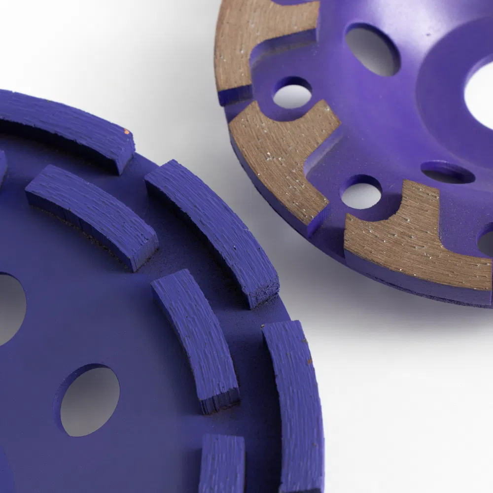 Cyclone Diamond Cup Wheel T Segment Double Wheel