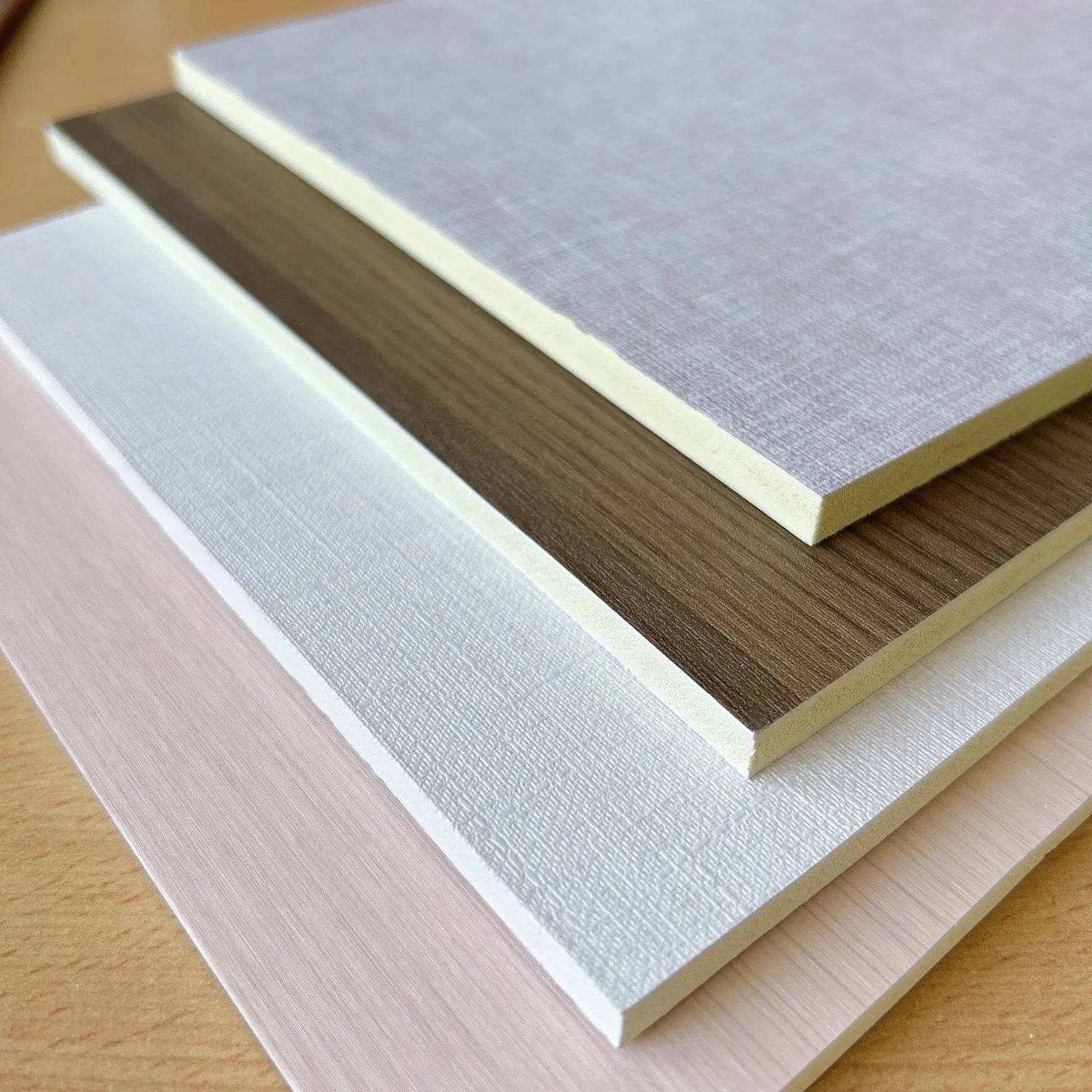 Foaming Solid Board Bamboo Plastic Composites Wall Panel