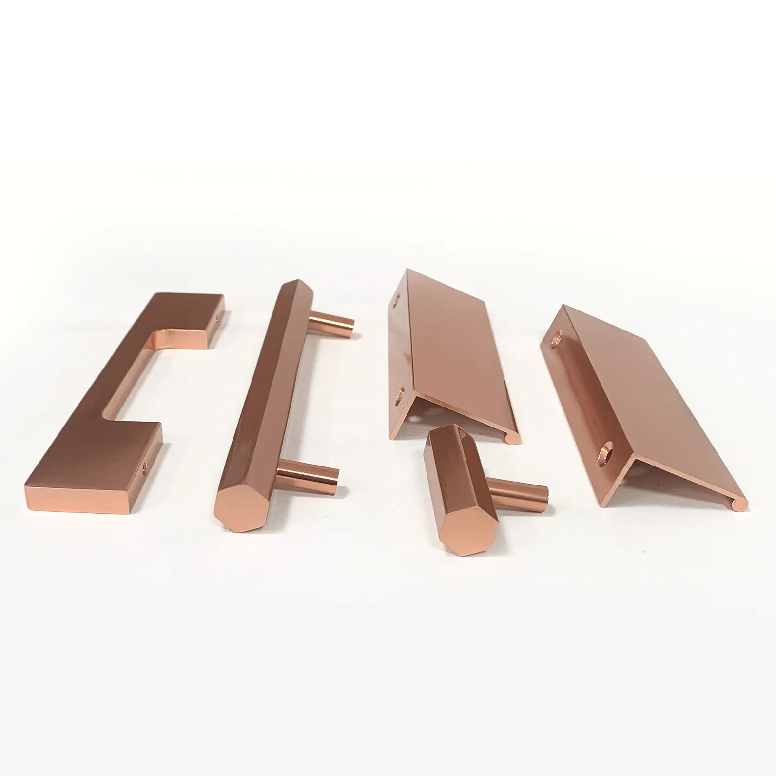 Kitchen Cabinet Handles, Rose Gold Drawer Pull Handles, Modern Cupboard Bow Pulls, Furniture Door Pull Handles, Wardrobe Door Long Handle, Aluminum Hardware