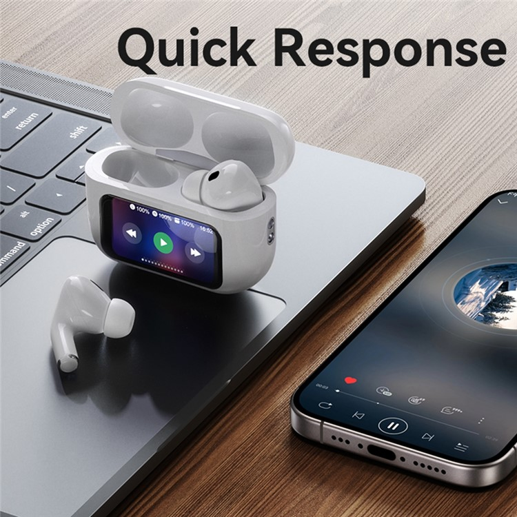 Беспроводные наушники TWS29 с шумоподавлением и LCD дисплеем