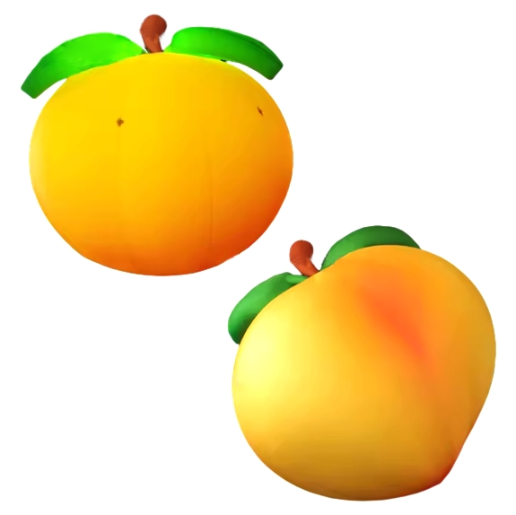 Fruit Party Decoration Inflatable Fruits Inflatable Strawberry Watermelon Peach Lemon Pineapple