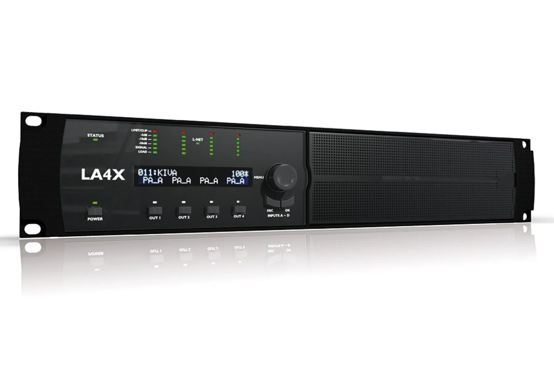 Connect Your Sound System with La4X Digital Power Amplifier, 4X1000W