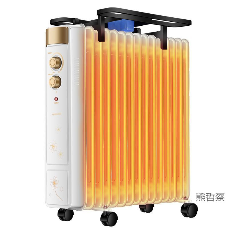 Modern Radiator Heater 7/9/11/13/15fins 1000W Electric Oil-Filled Radiators Heater
