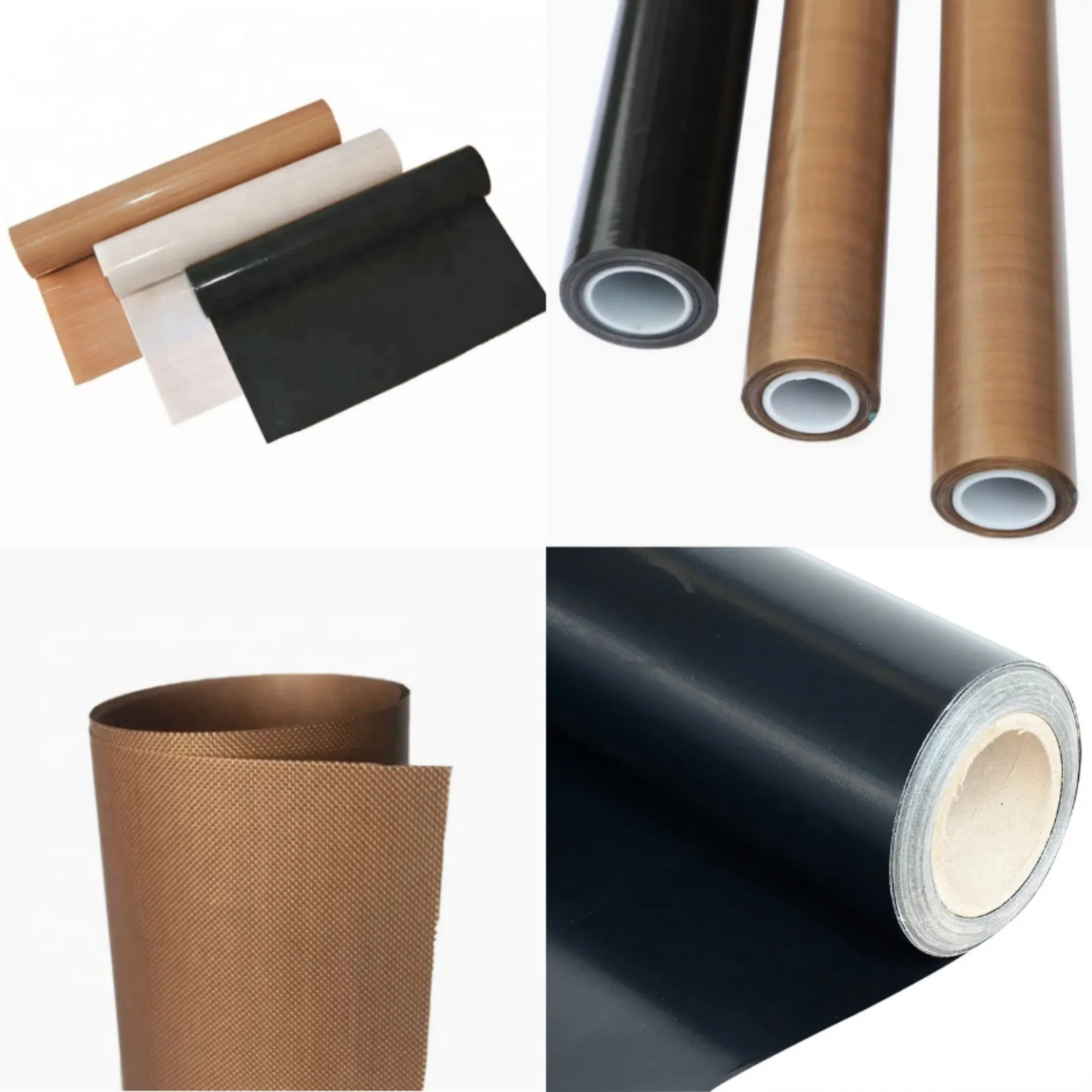 Low Friction Food-Grade Non-Stick PTFE Coated Fiberglass Fabric for Conveyor Belt