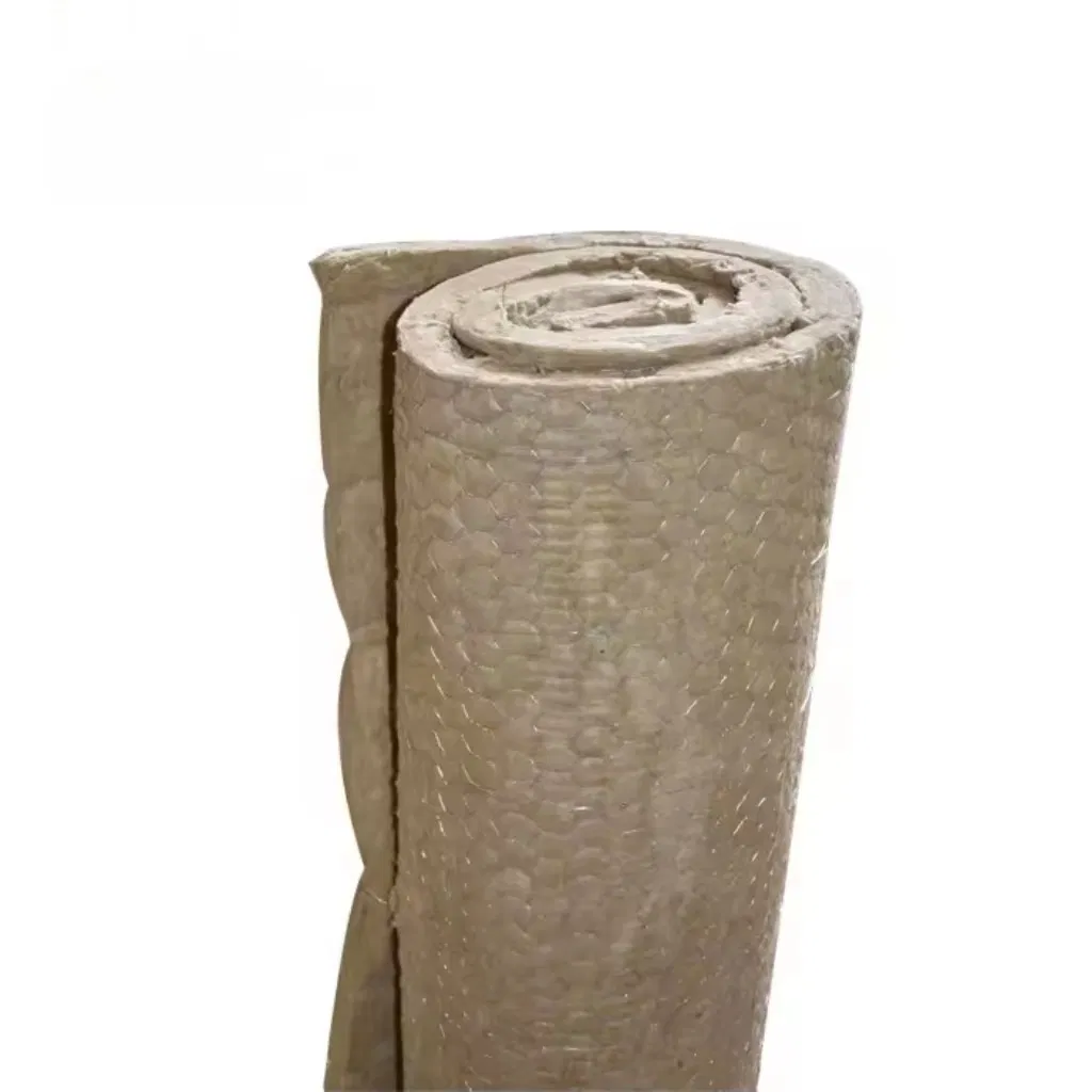 China Fire Retardant Soundproof/Fireproof Fireproofing Materials Rock Wool Rockwool Blanket/Roll