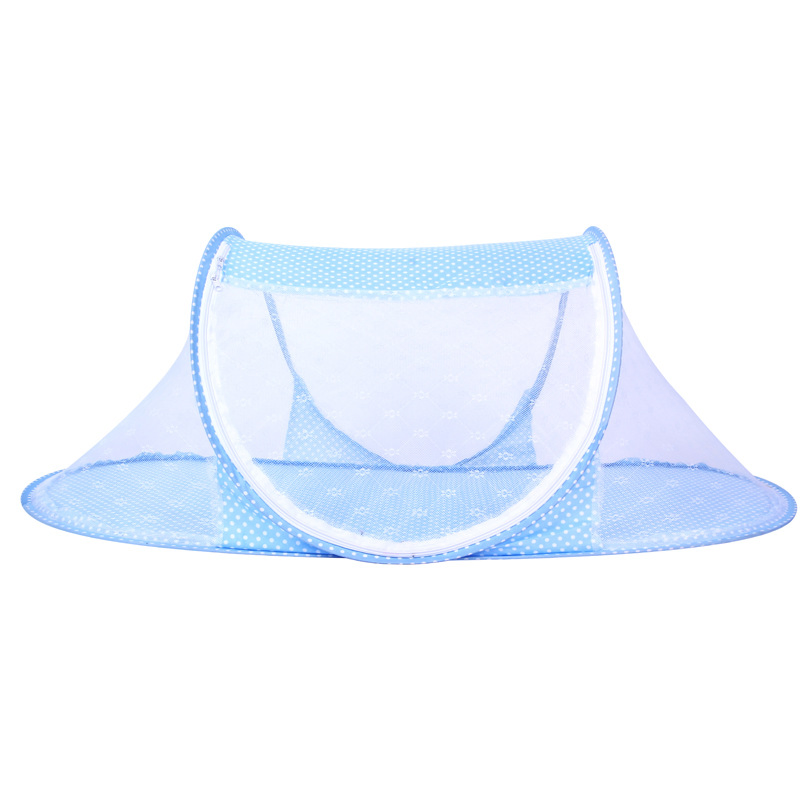Foldable Cartoon Boat-Shaped Mosquito Net for Infants Foldable Baby Sheet with No-Installation Required Mosquito Net for Babies
