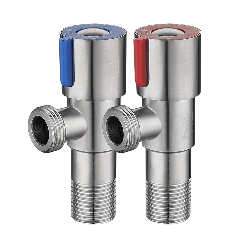 Full Range Supply Stainless Steel Electroplated Angle Valve Toilet Water Angle Valve