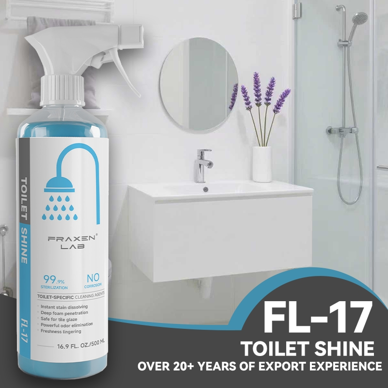 Fraxen Lab Efficient Bathroom Toilet Bowl Cleaner with Deep Cleaning Degerming Fragrance Deodorizing Descaling for Household Chemical Detergent