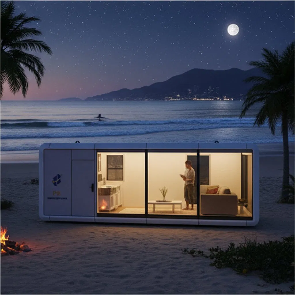 Modern Portable Affordable Living Apple Cabin Prefab Conatainer House