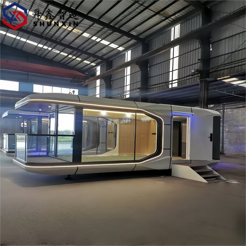 High Flexibility Creative Space Various Colors Are Available Prefab Insulation Apple House