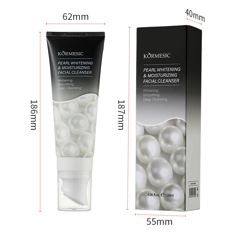 Pearl Infused Brightening Facial Cleanser for Radiant Skin