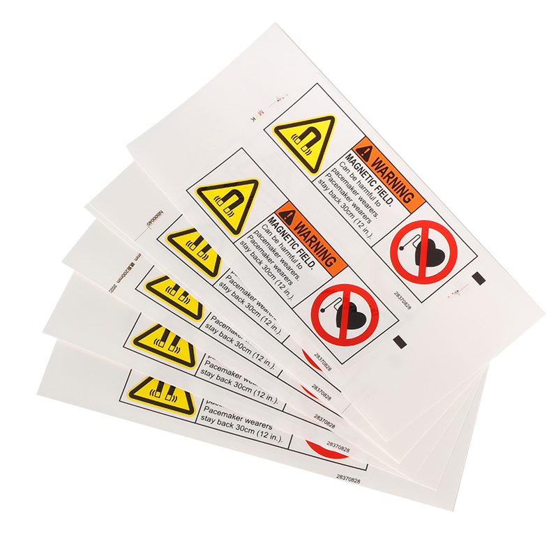 Custom Security Barcode Qr Code Printing Brand Label Logo Sticker