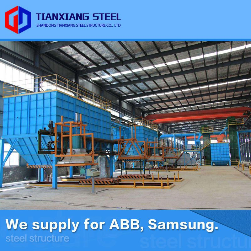 Q235B Steel convenient Transportation Metal Shop Buildings