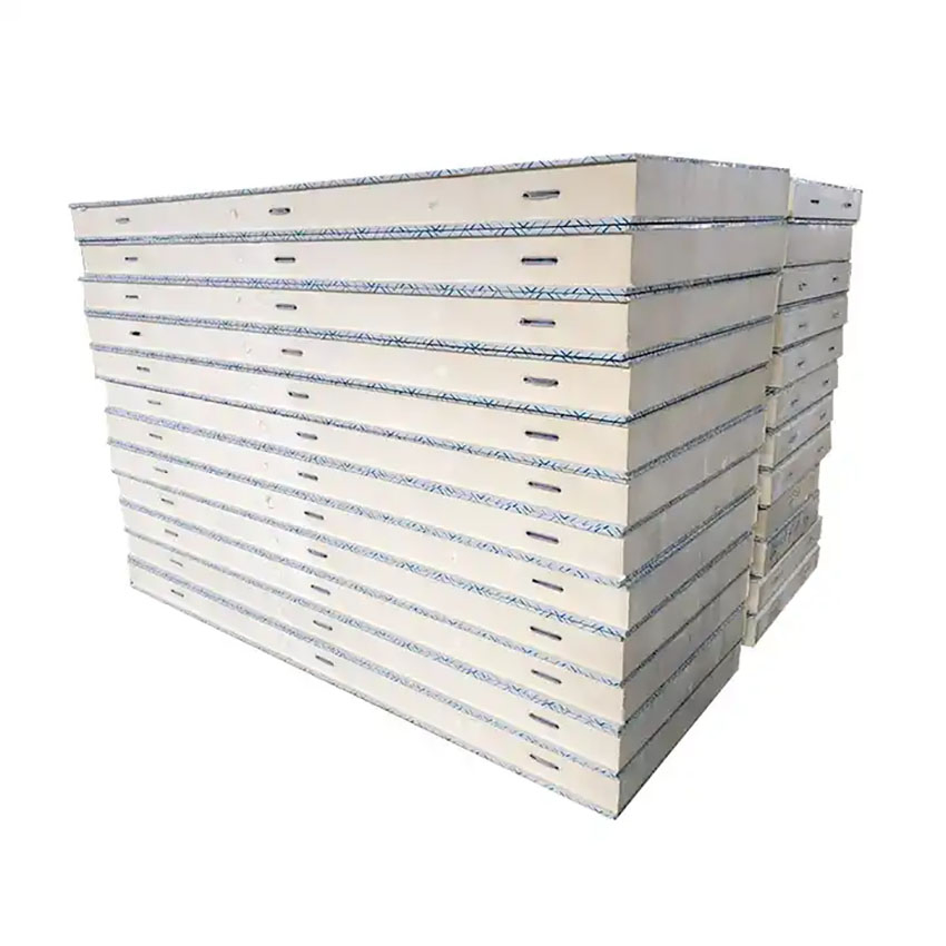 Insulated Polyurethane PU EPS Sandwich Panel for Cold Room