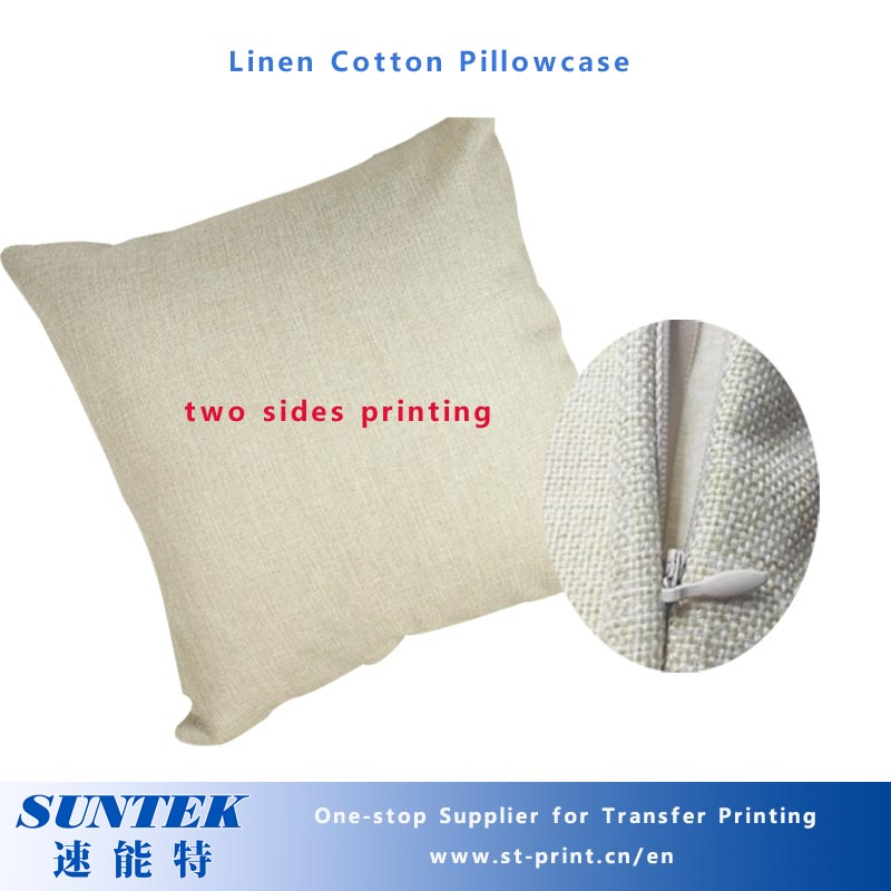 Sublimation Blank Linen Burlap Pillow Cases