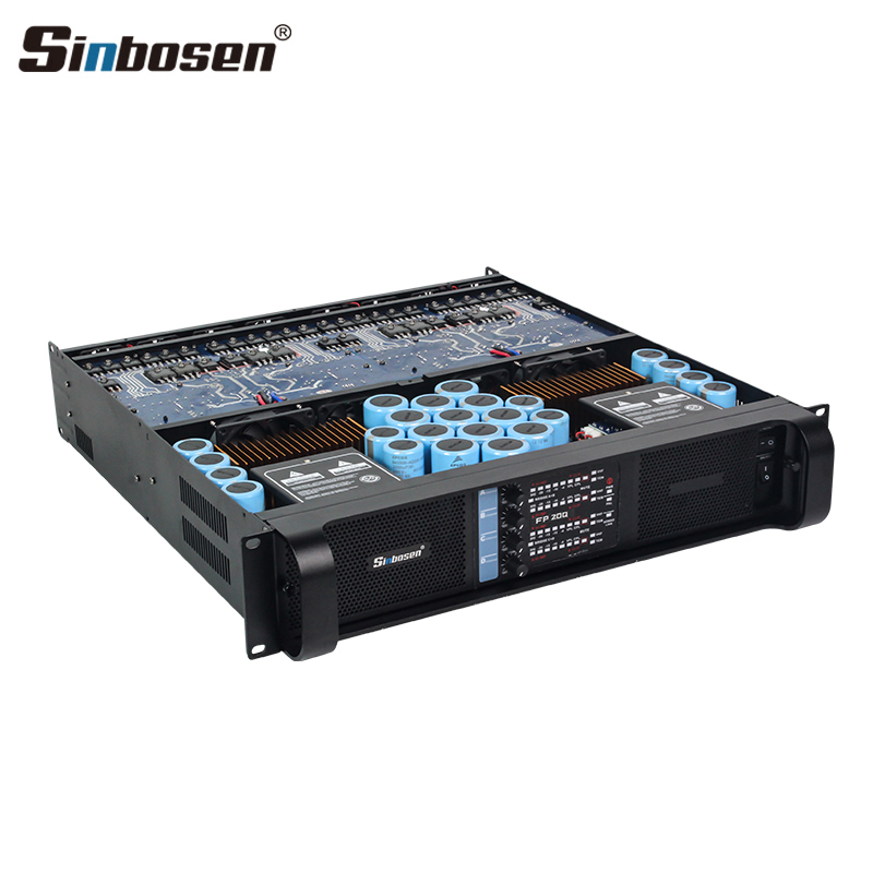 Class D Fp20000q 4 Channel Karaoke Speaker Audio Power Amplifier