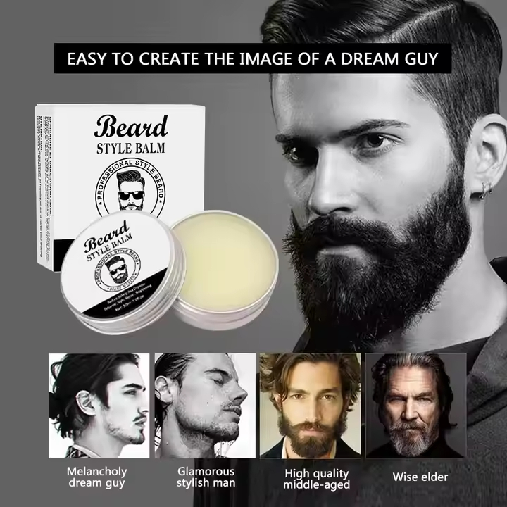 Customized Cream 100% Natural Organic Nourishing Care Matter Beard Balm Care Cream