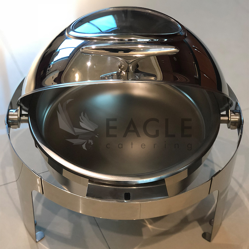 Hot Sell Obelong Roll Top Stainless Steel Chafing Dish