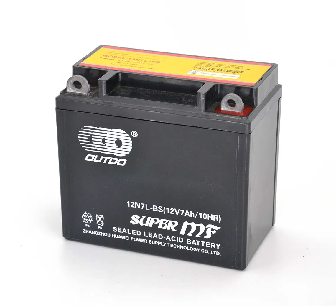 Аккумулятор Outdo 12V 7Ah AGM для мотоцикла
