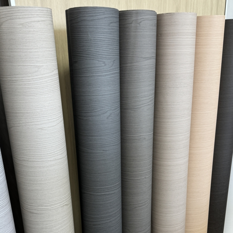 Cheap Price Interior Decoration Wood Venner PVC Film for Lamination Wall Panles Doors Furniture