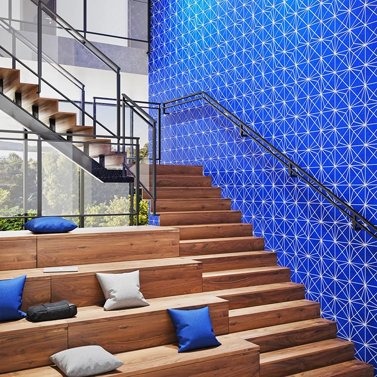 Carved 9mm Panel +2mm Felt Panel Composition Polyester Fiber Acoustic Panels for Decoration