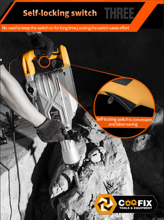 Отбойный молоток Coofix CF-DH004 1700W SDS Max