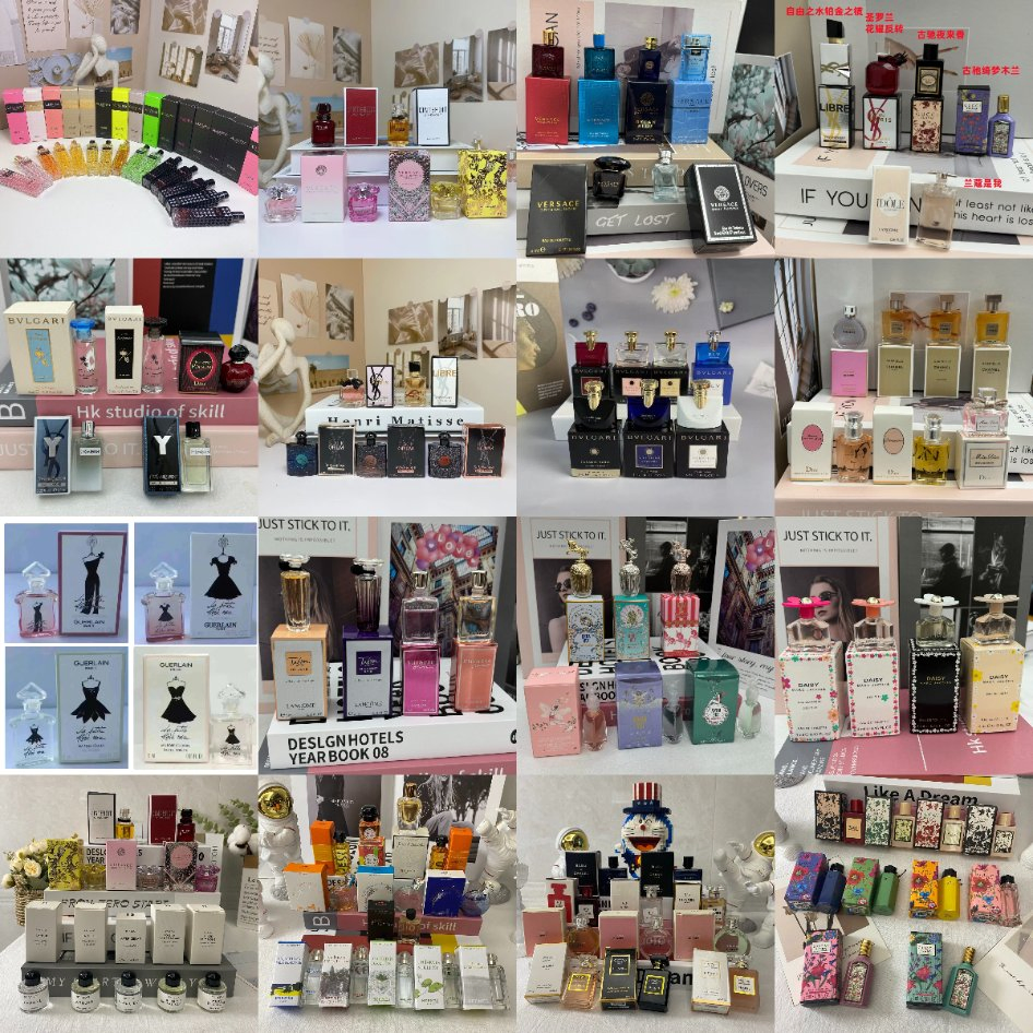 Mini Branded Perfume 5ml 7.5ml 10ml Spray Long Lasting Fragrance Glass Bottle Mini Original Small Size Perfumes