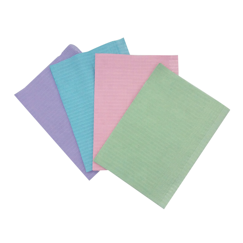Dental Medical Disposable Bib Waterproof Patient Bibs Multiple Colors Medical High-Quality Disposable Dental Bibs