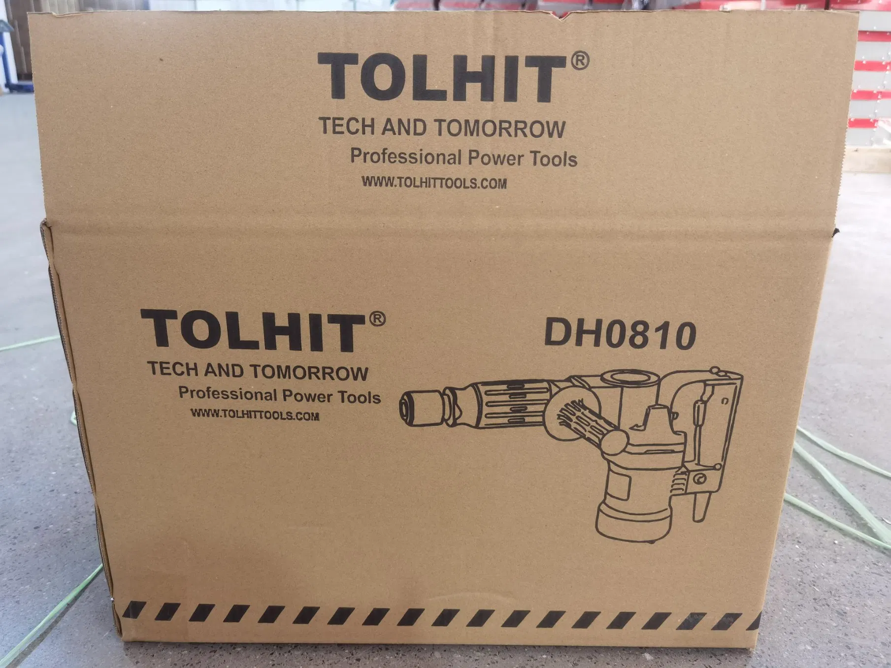 Отбойный молоток Tolhit 1100W для бетона