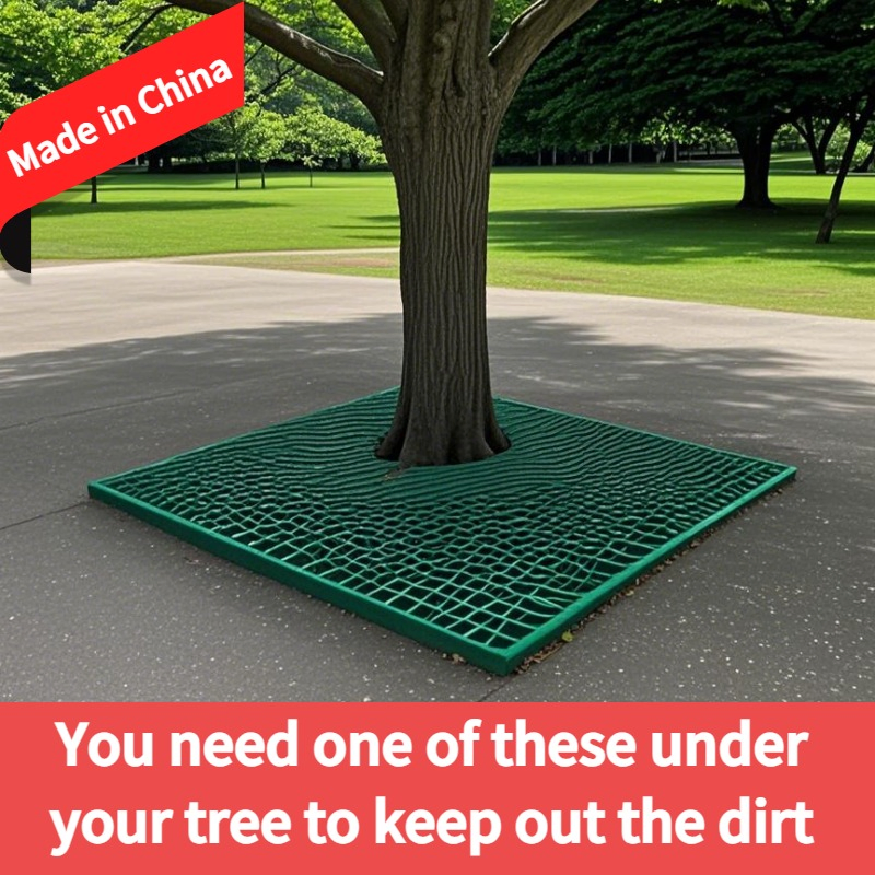 Anti-Slip Fiberglass Molded Deck Trench Cover Drain Pipe Sidewalk Floor Colored Corrosion - Resistant Anti-Aging Fire-Retardant Fiberglass FRP Grating